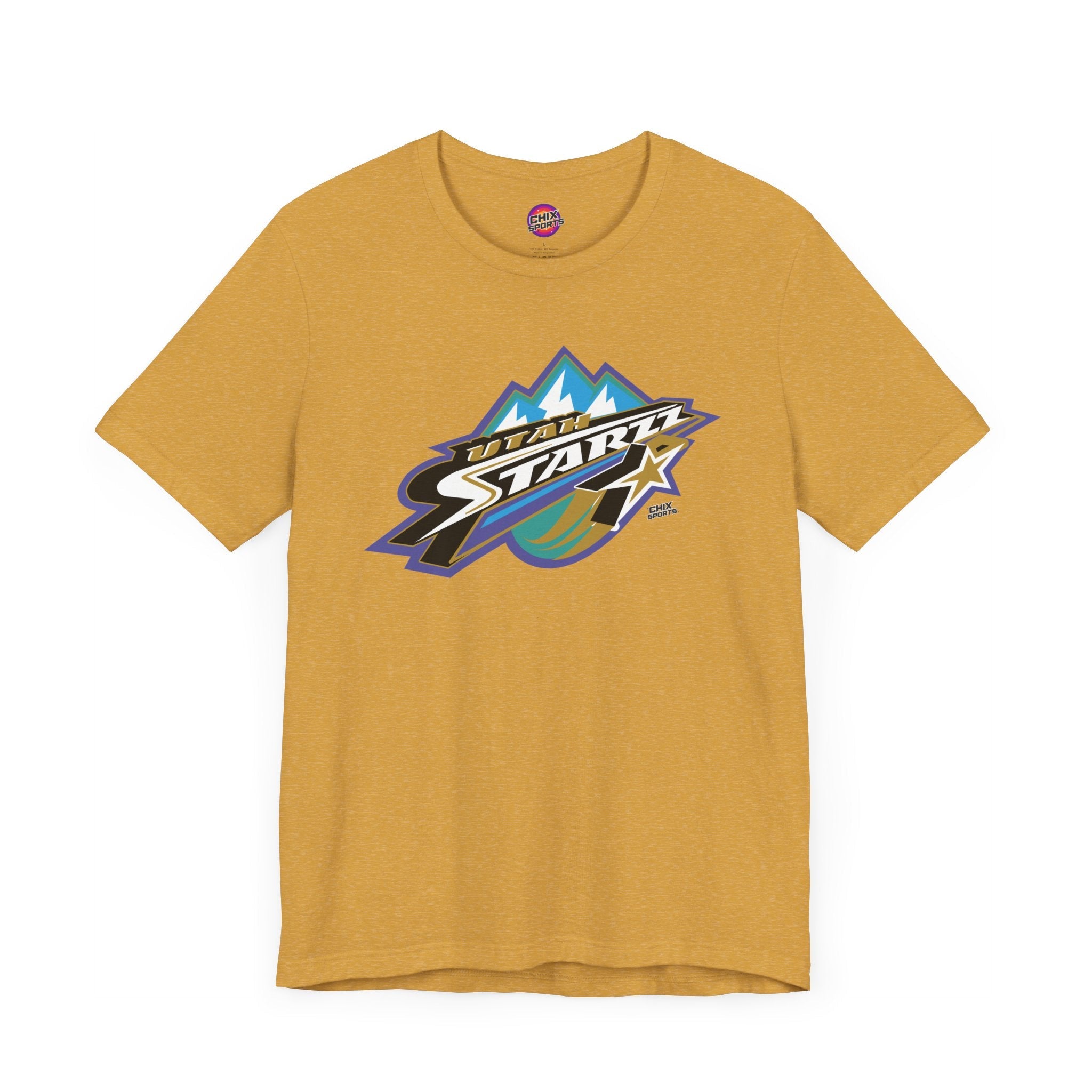 Utah Starzz Vintage WNBA League Throwback T-shirt | Chix Sports