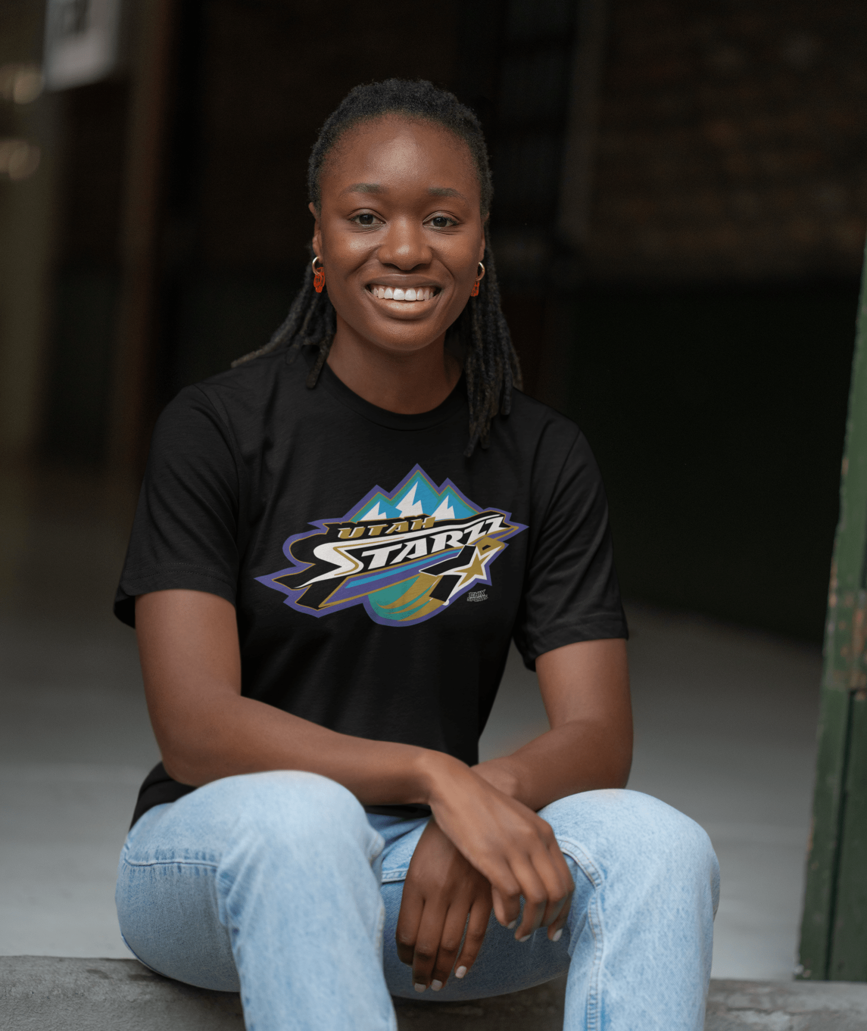 Utah Starzz Vintage WNBA League Throwback T-shirt | Chix Sports