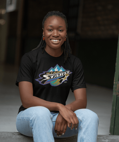 Utah Starzz Vintage WNBA League Throwback T-shirt | Chix Sports