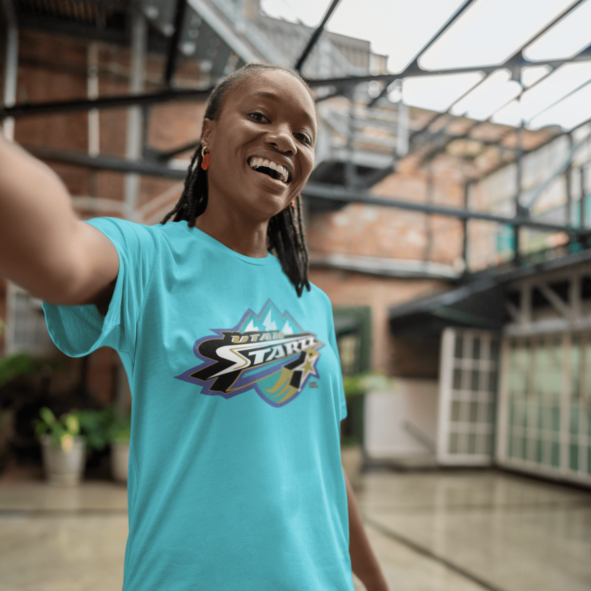 Utah Starzz Vintage WNBA League Throwback T-shirt | Chix Sports