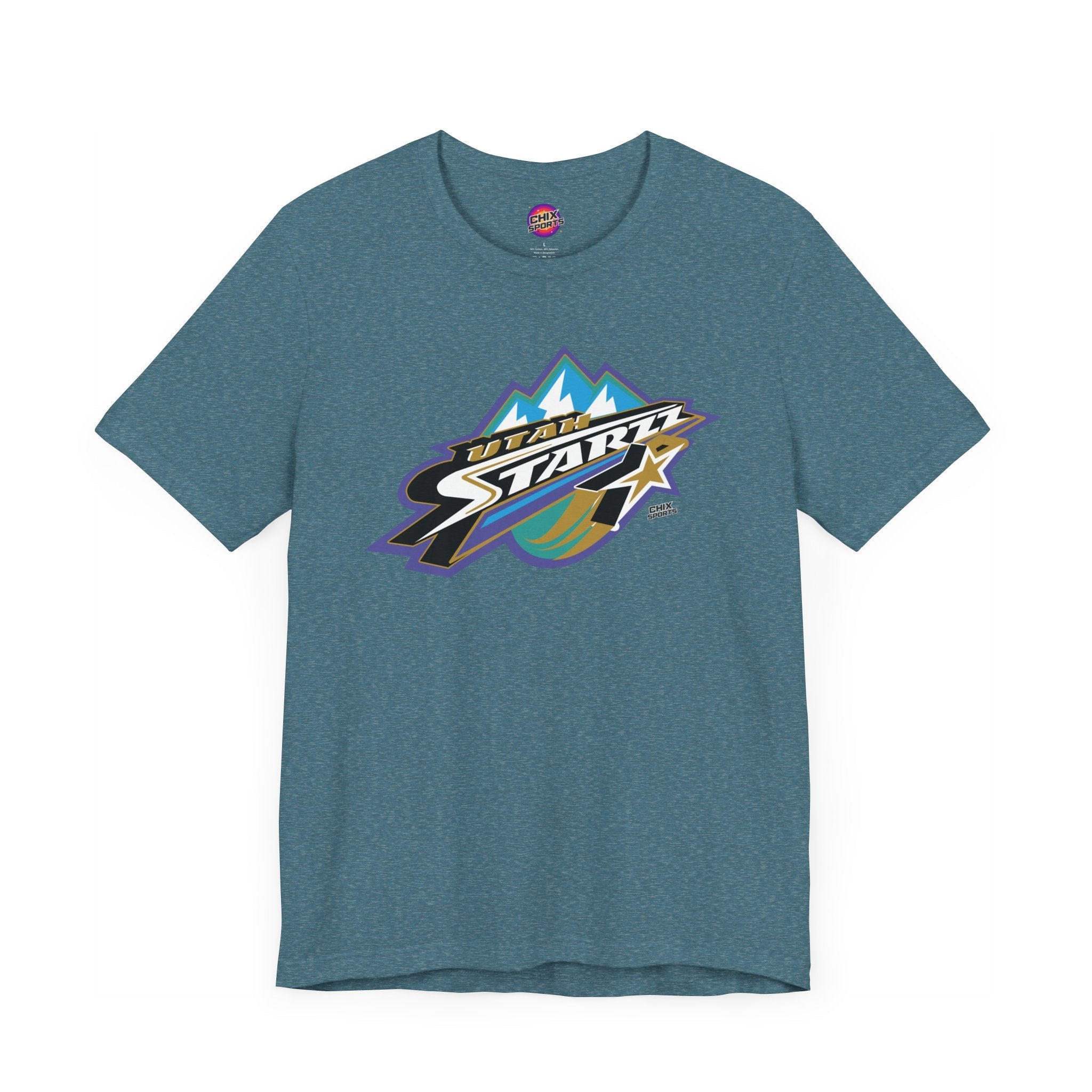 Utah Starzz Vintage WNBA League Throwback T-shirt | Chix Sports