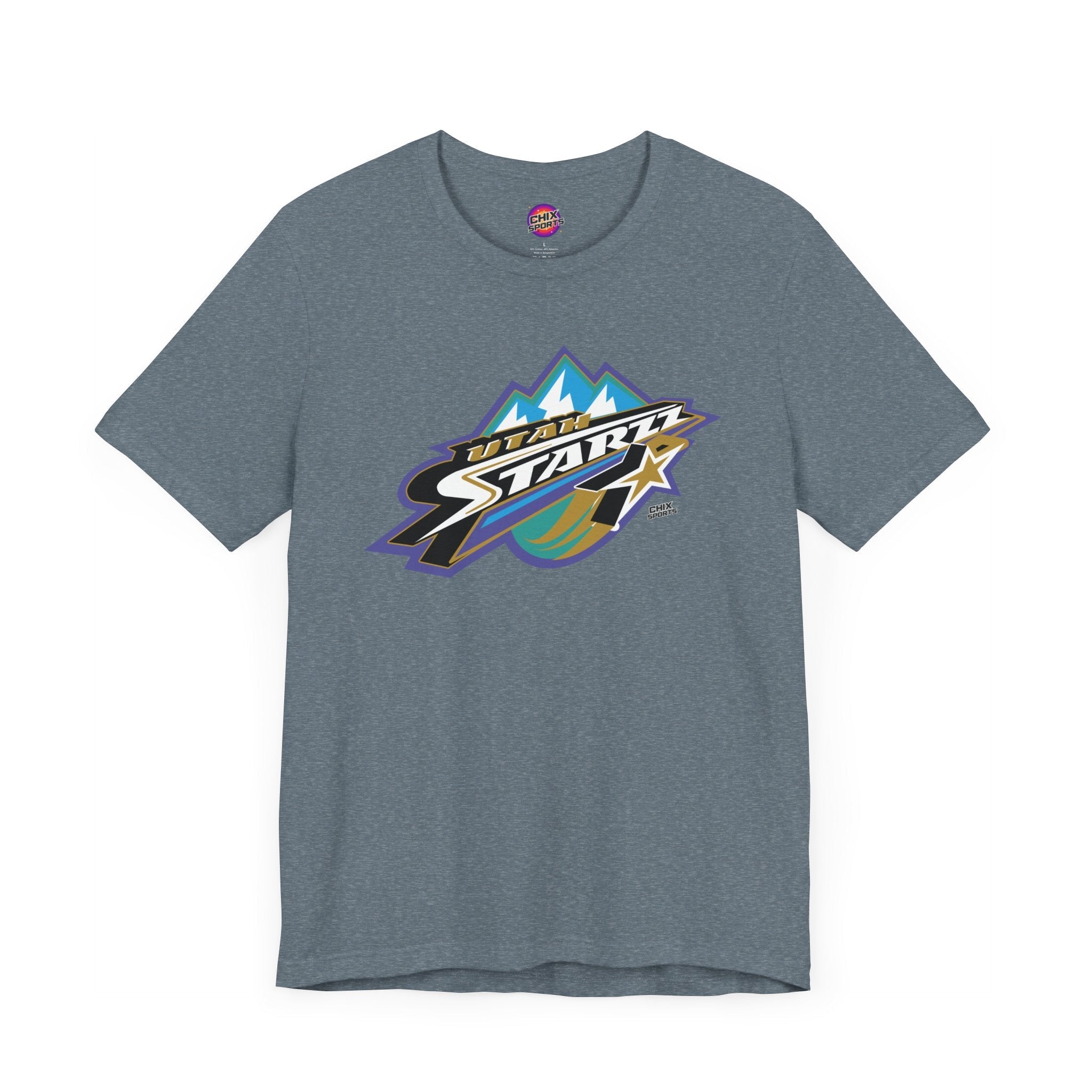 Utah Starzz Vintage WNBA League Throwback T-shirt | Chix Sports