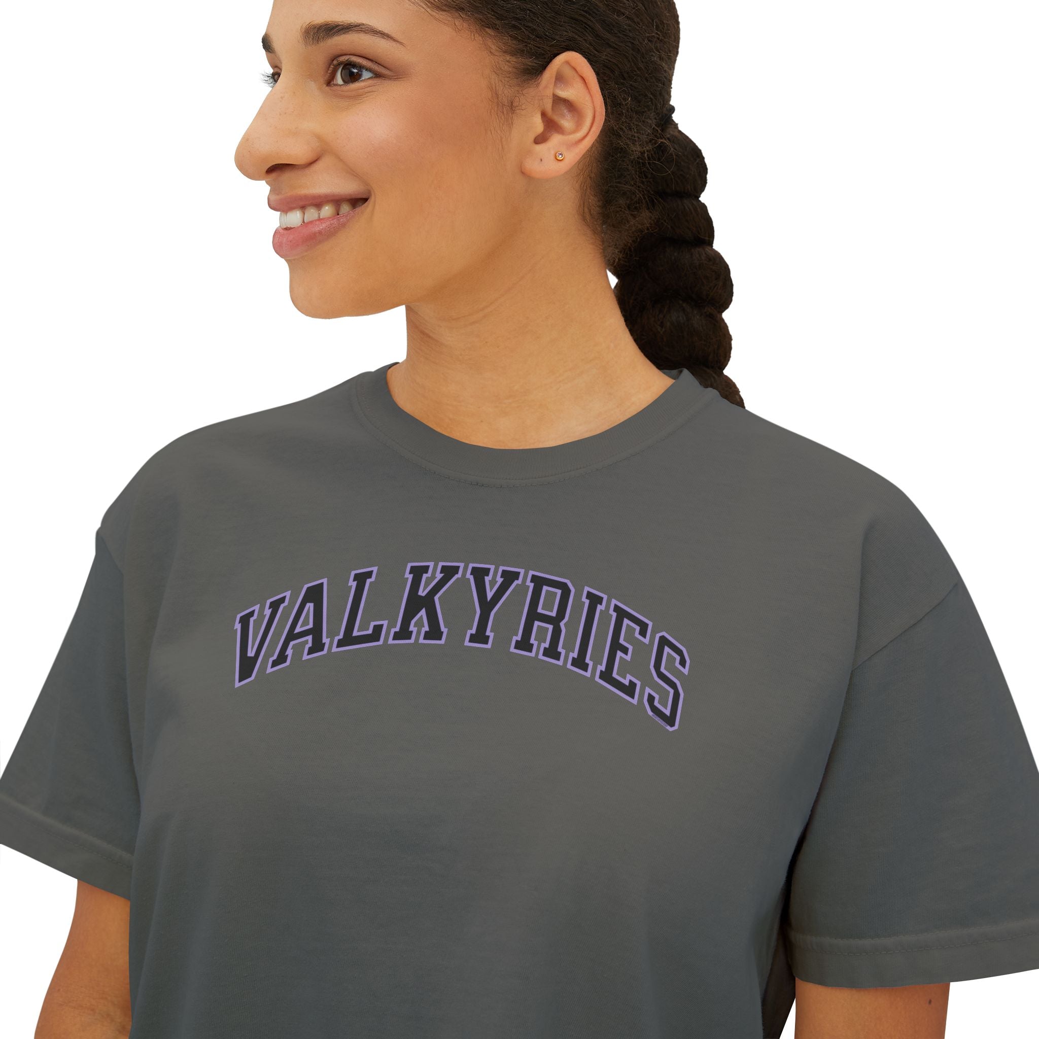 Valkyries Premium Women's Boxy Tee | Chix Sports