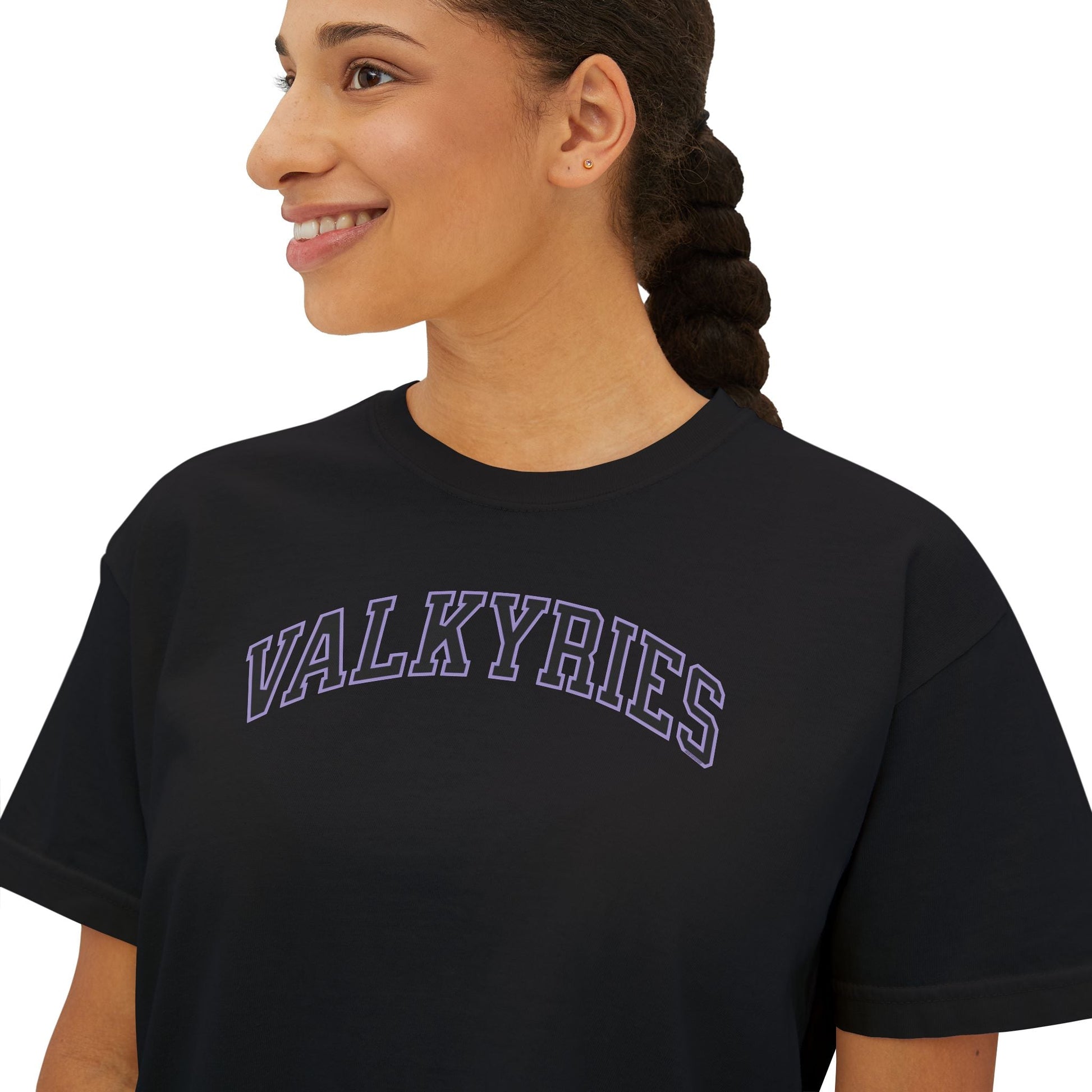 Valkyries Premium Women's Boxy Tee | Chix Sports