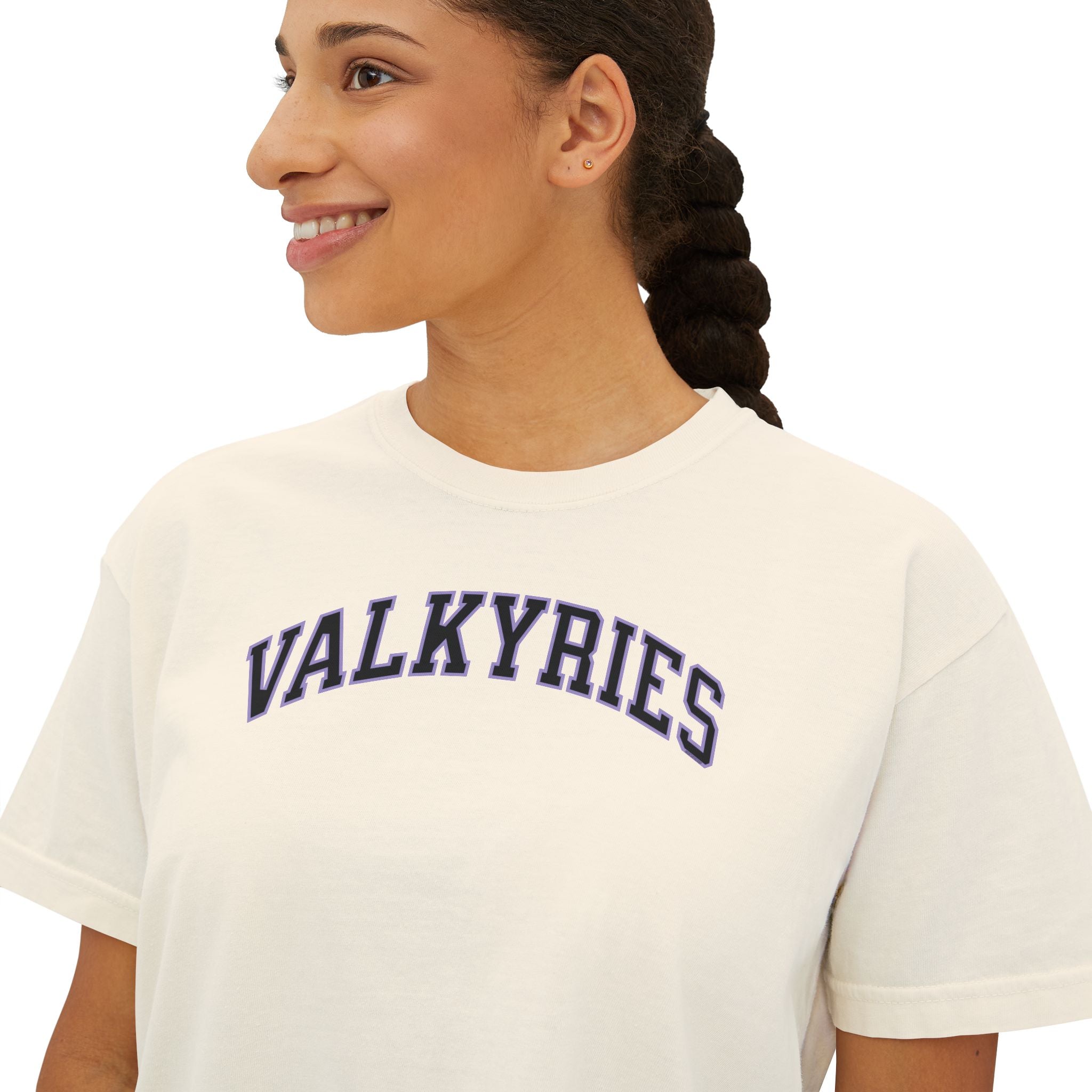 Valkyries Premium Women's Boxy Tee | Chix Sports