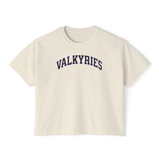 Valkyries Premium Women's Boxy Tee | Chix Sports
