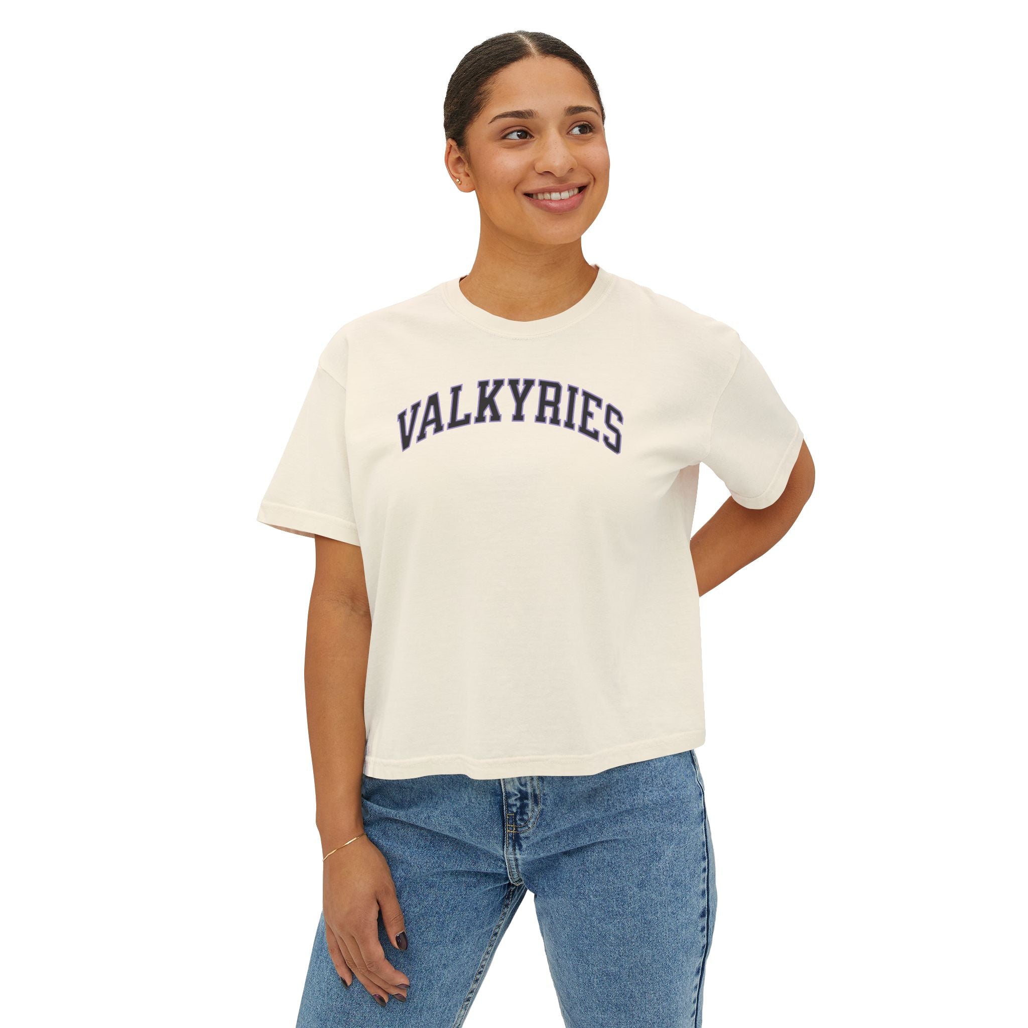 Valkyries Premium Women's Boxy Tee | Chix Sports