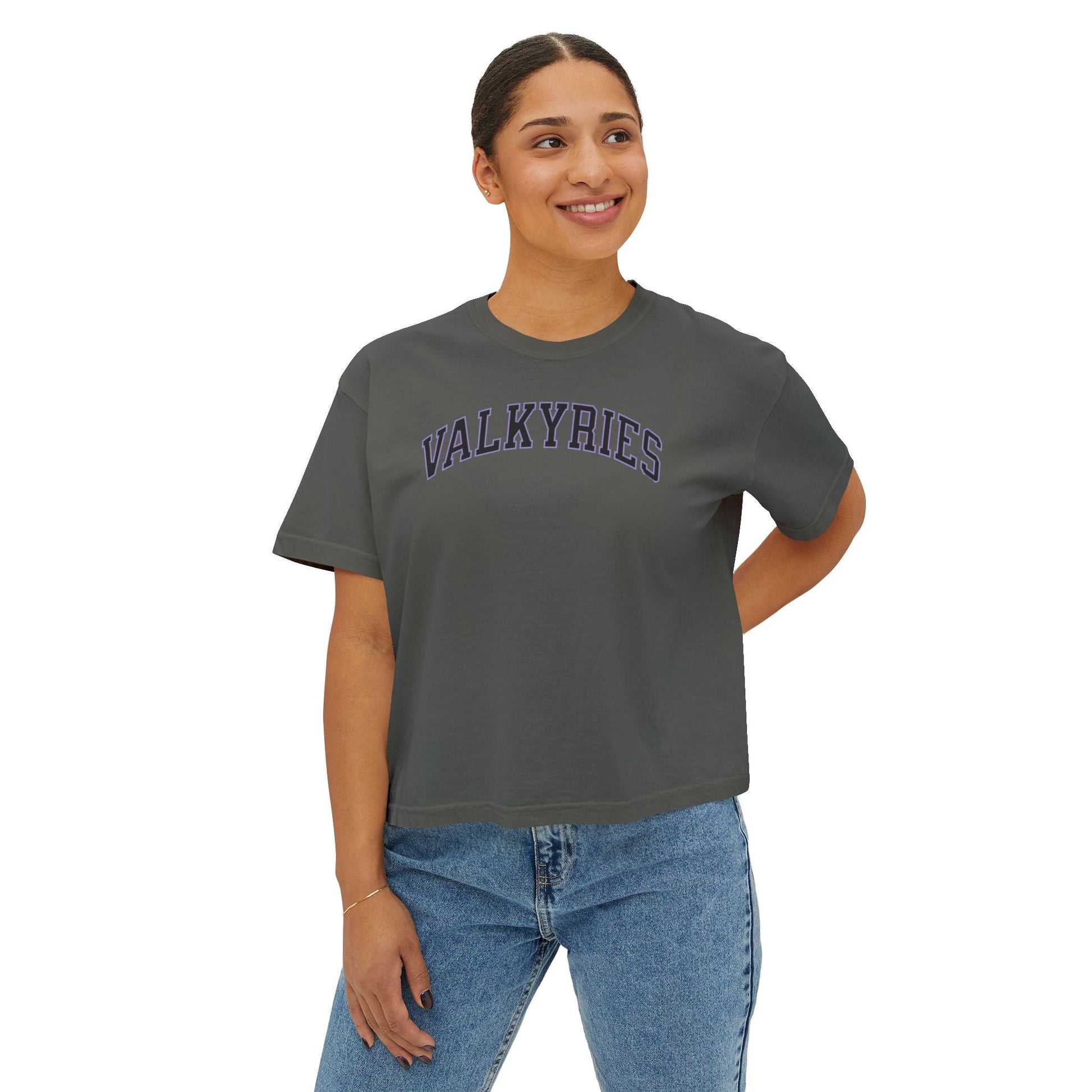 Valkyries Premium Women's Boxy Tee | Chix Sports