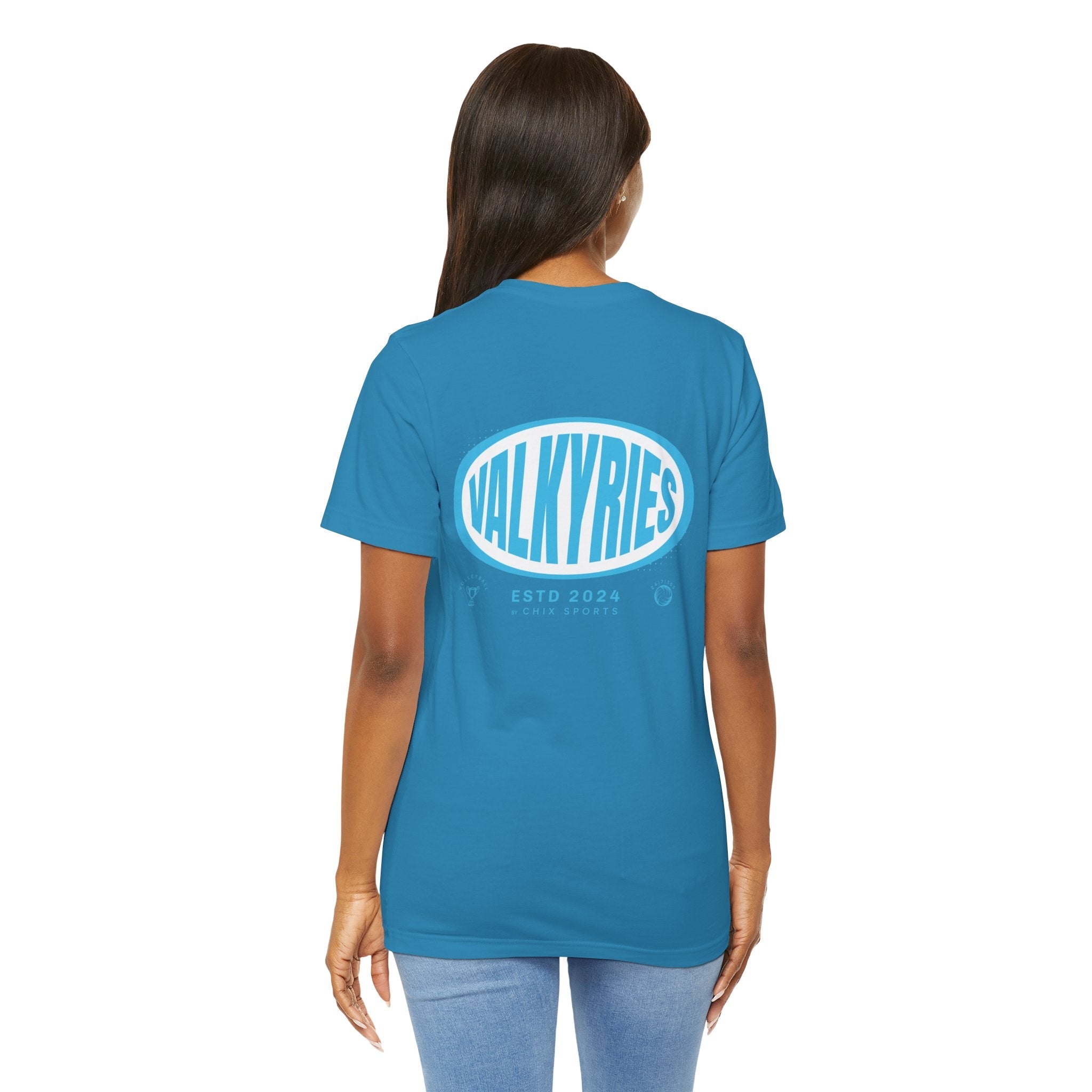 Valkyries Volleyball Unisex Softblend T-shirt | Chix Sports