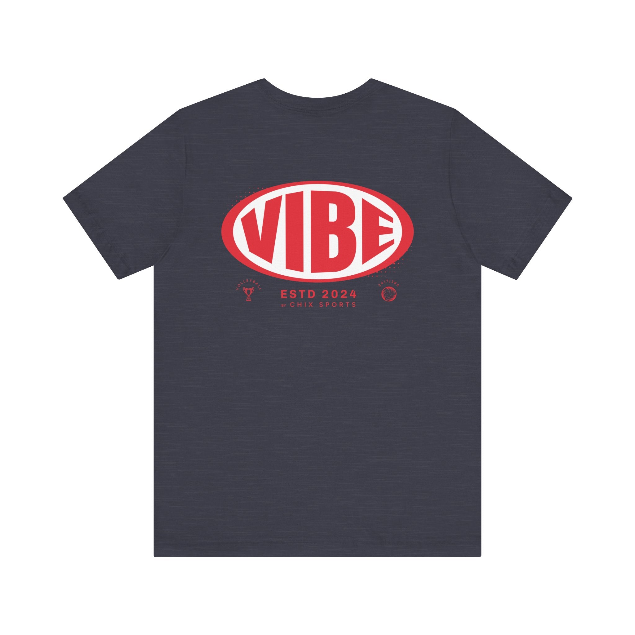 Vibe Volleyball Unisex Softblend T-shirt | Chix Sports
