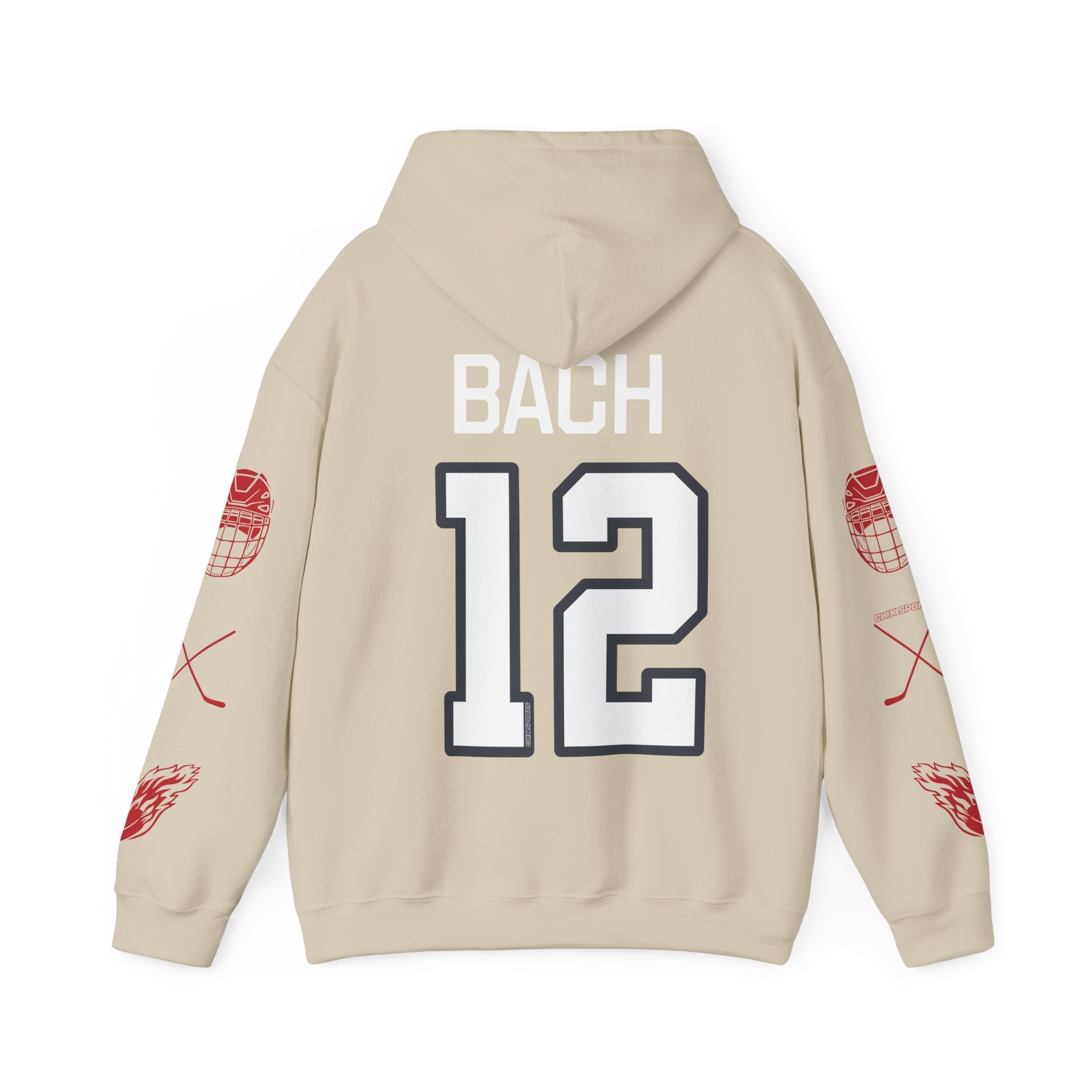 Victoria Bach 12 Charge Hockey Heavy Hoodie | Chix Sports