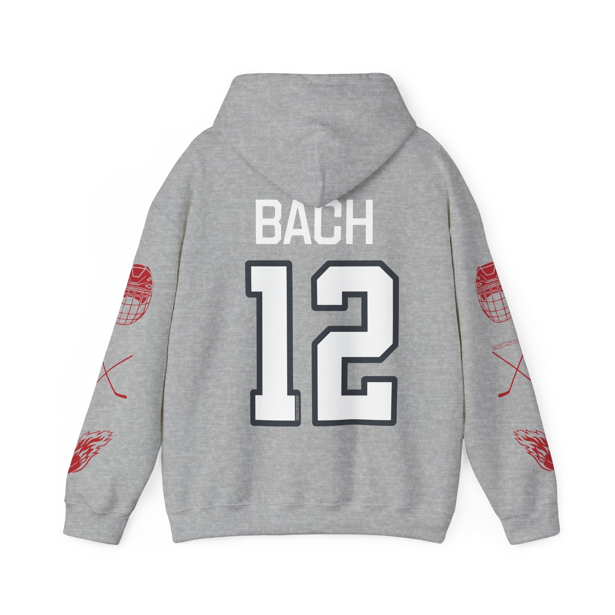 Victoria Bach 12 Charge Hockey Heavy Hoodie | Chix Sports
