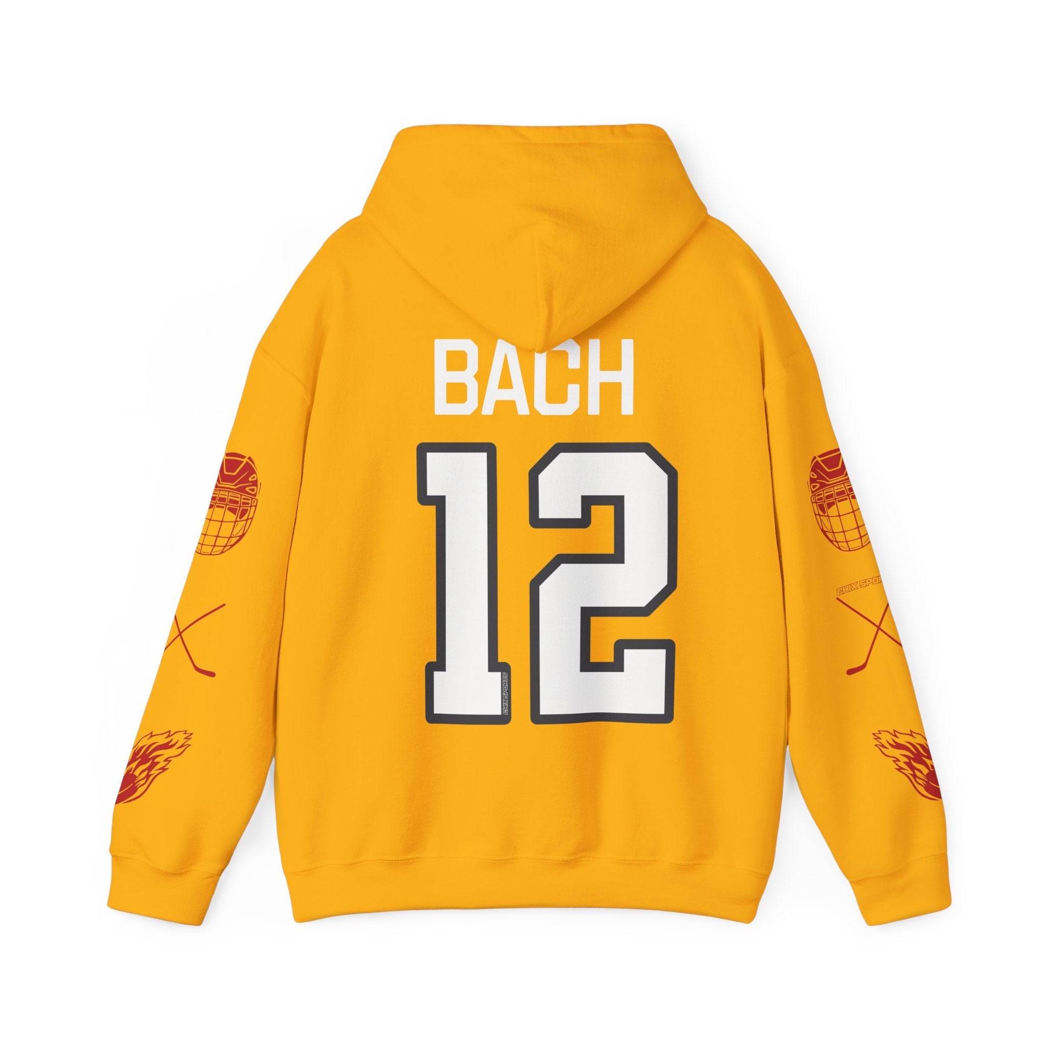 Victoria Bach 12 Charge Hockey Heavy Hoodie | Chix Sports