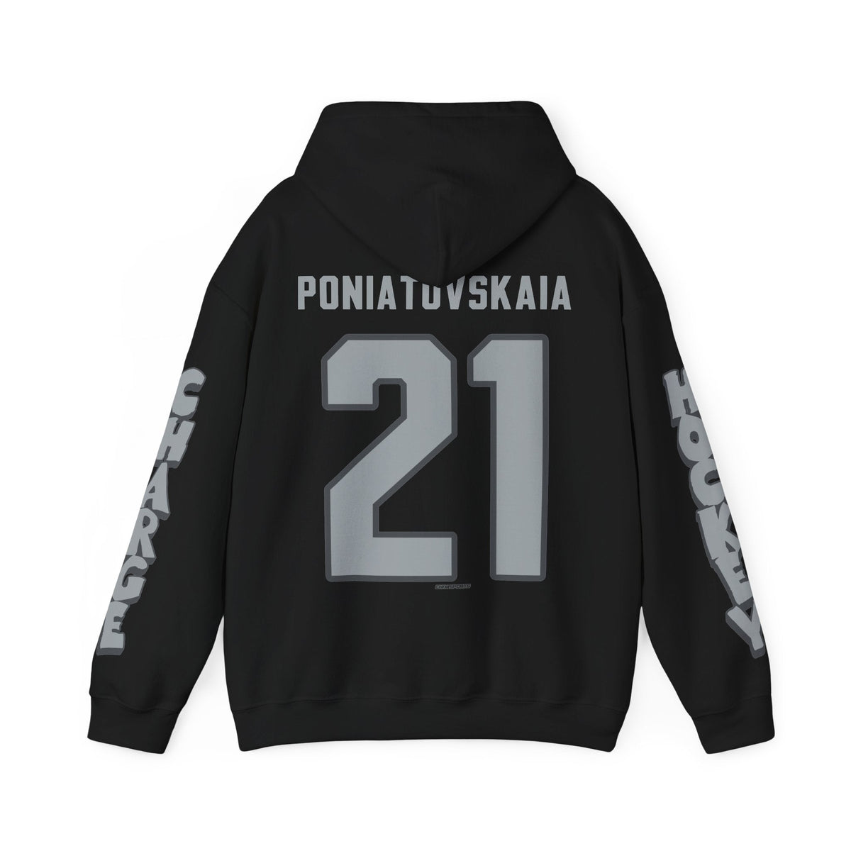 Vita Poniatovskaia Charge Unisex Hoodie in Black | Chix Sports