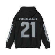 Vita Poniatovskaia Charge Unisex Power Hoodie in Black | Chix Sports