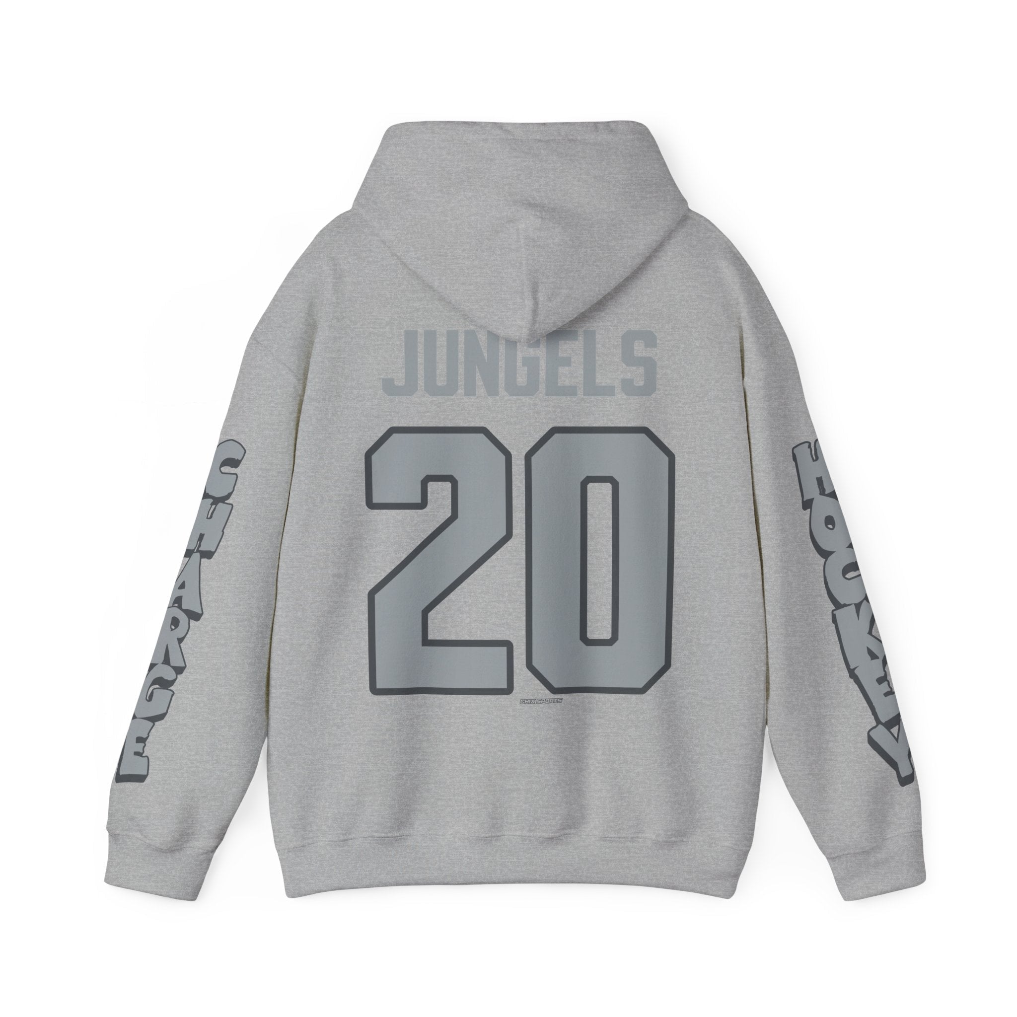 Vivian Jungels Charge Unisex Hoodie in Sport Grey | Chix Sports