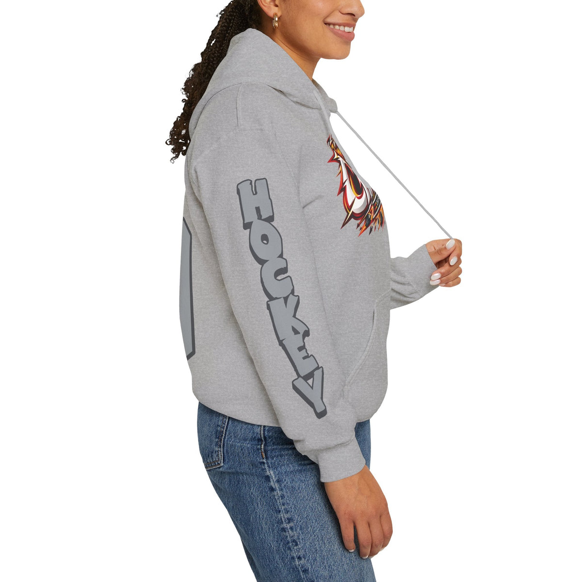 Vivian Jungels Charge Unisex Power Hoodie in Gold | Chix Sports