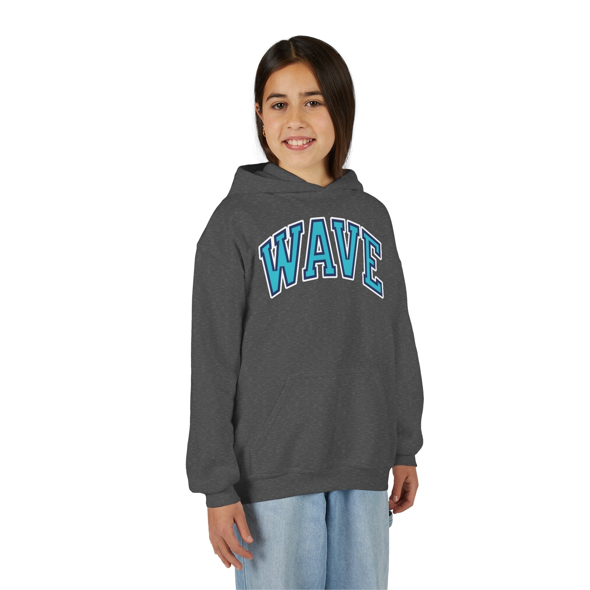 Wave Kids Varsity Heavy Hoodie | Chix Sports