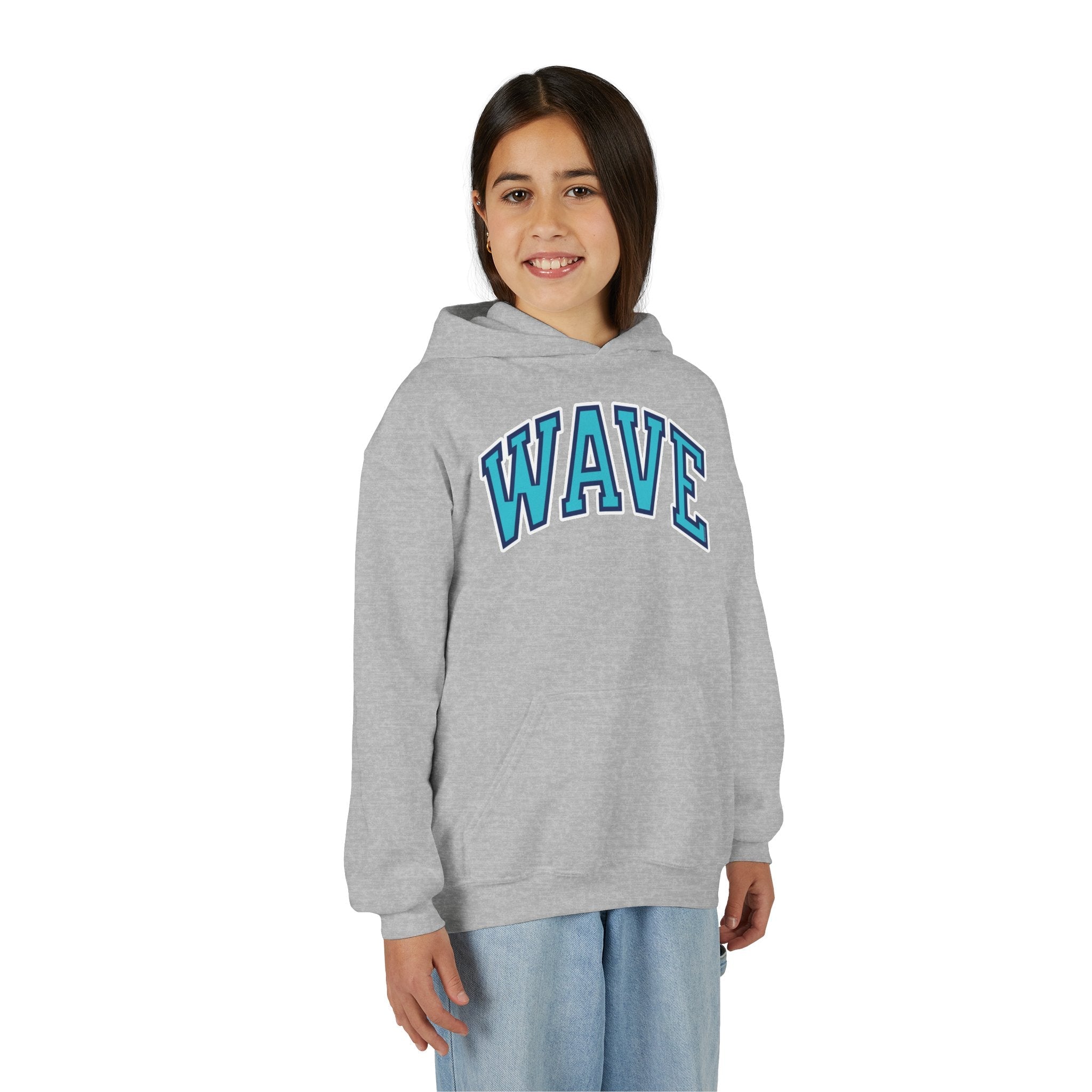 Wave Kids Varsity Heavy Hoodie | Chix Sports
