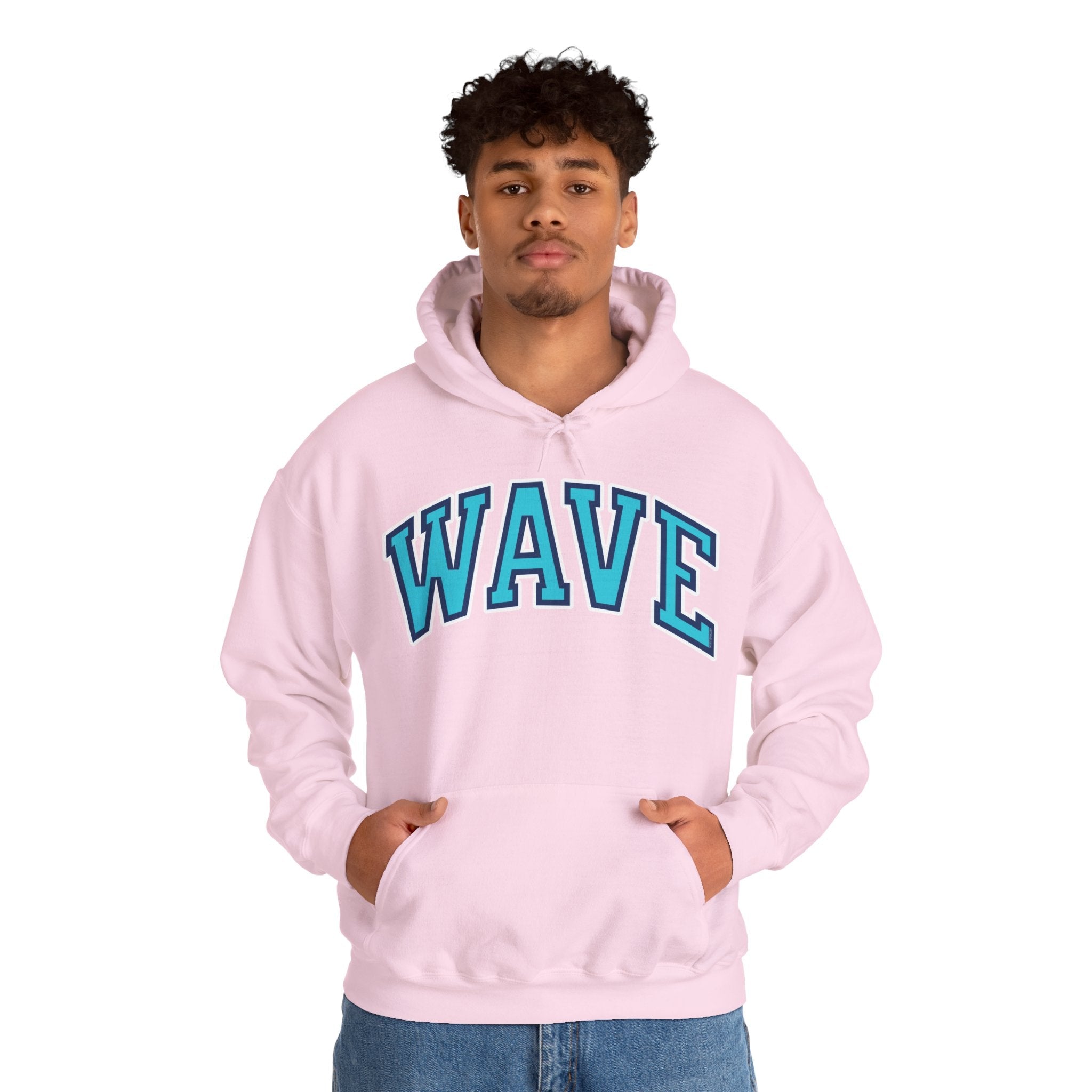 Wave Unisex Varsity Heavy Hoodie | Chix Sports