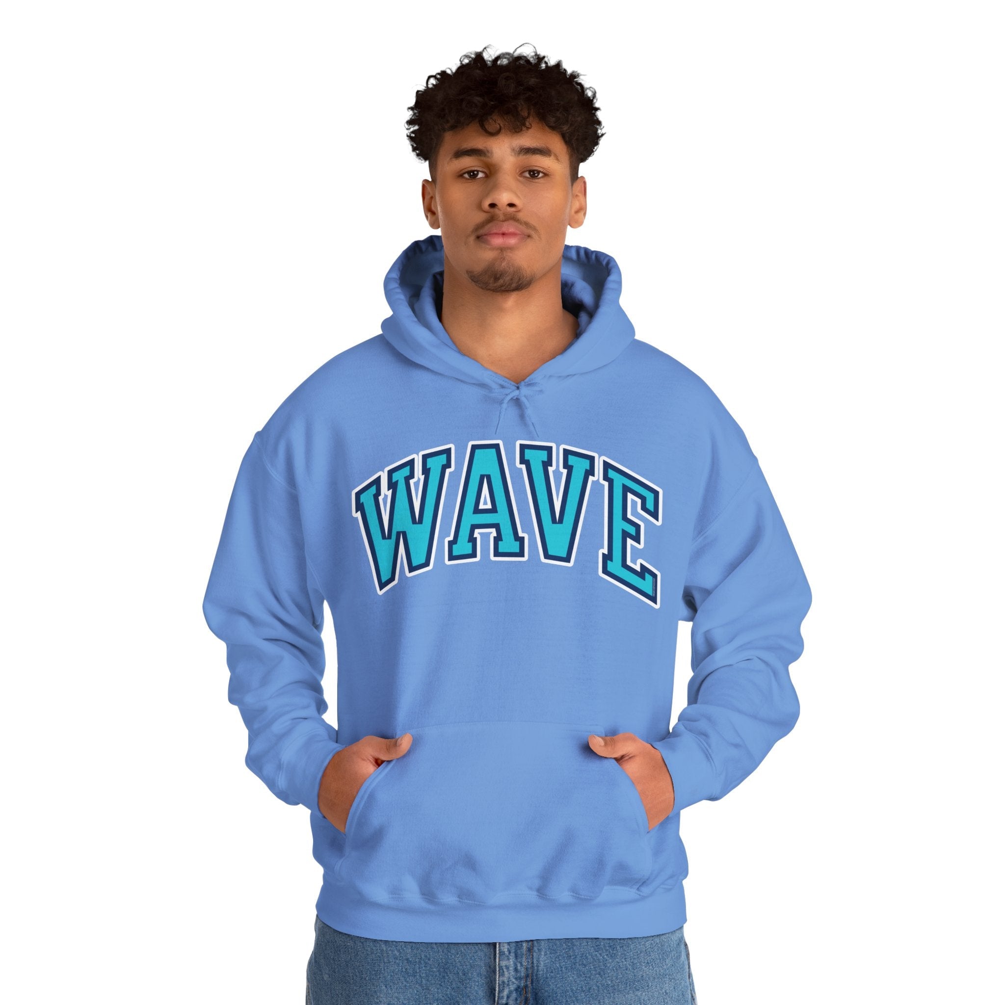 Wave Unisex Varsity Heavy Hoodie | Chix Sports