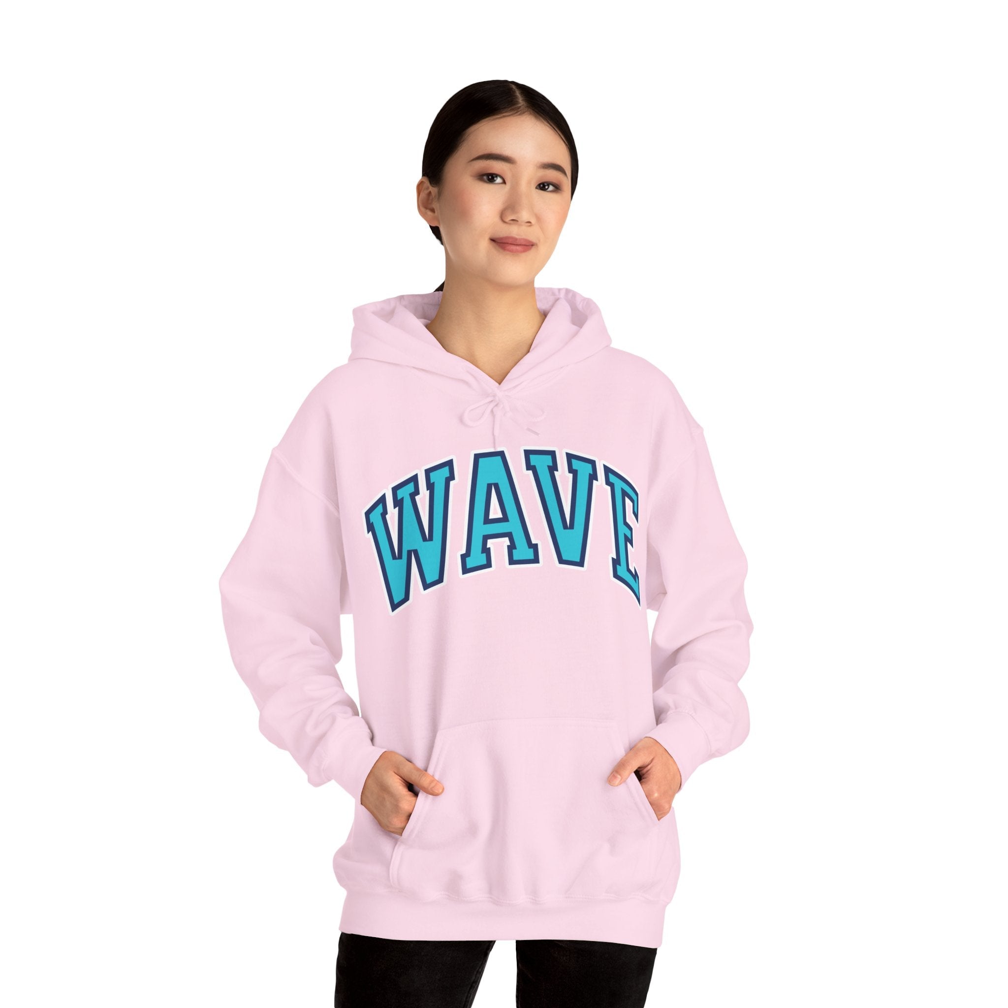Wave Unisex Varsity Heavy Hoodie | Chix Sports