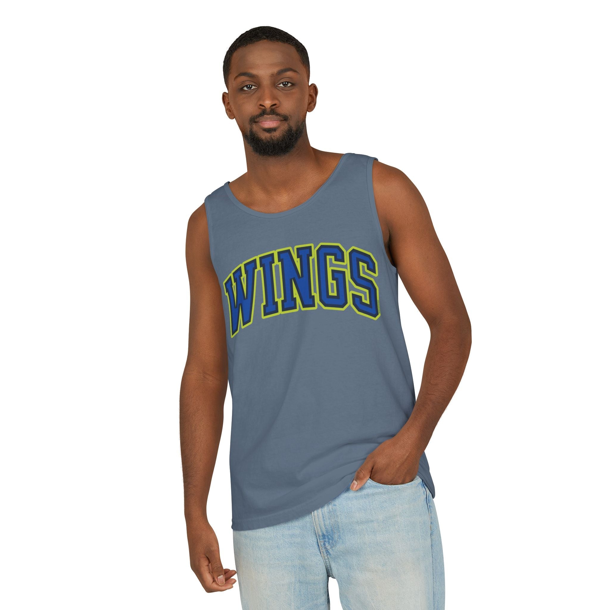 Wings Arch Basketball Unisex Tank Top | Chix Sports