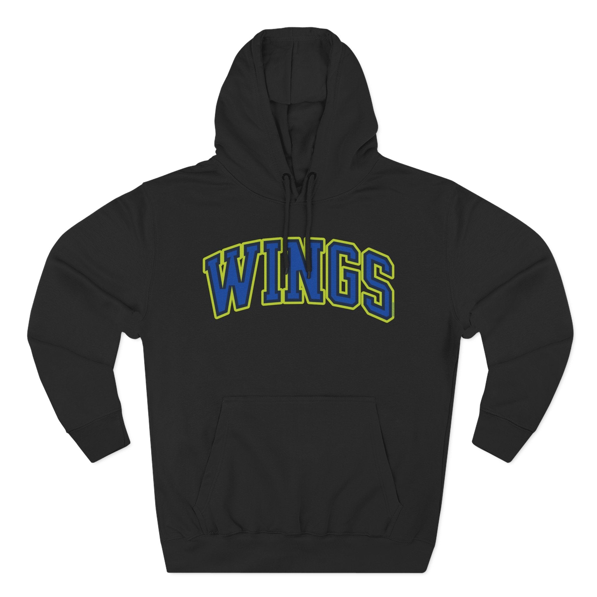 Wings Arch Premium Basketball Hoodie | Chix Sports