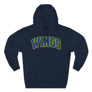 Wings Arch Premium Basketball Hoodie | Chix Sports