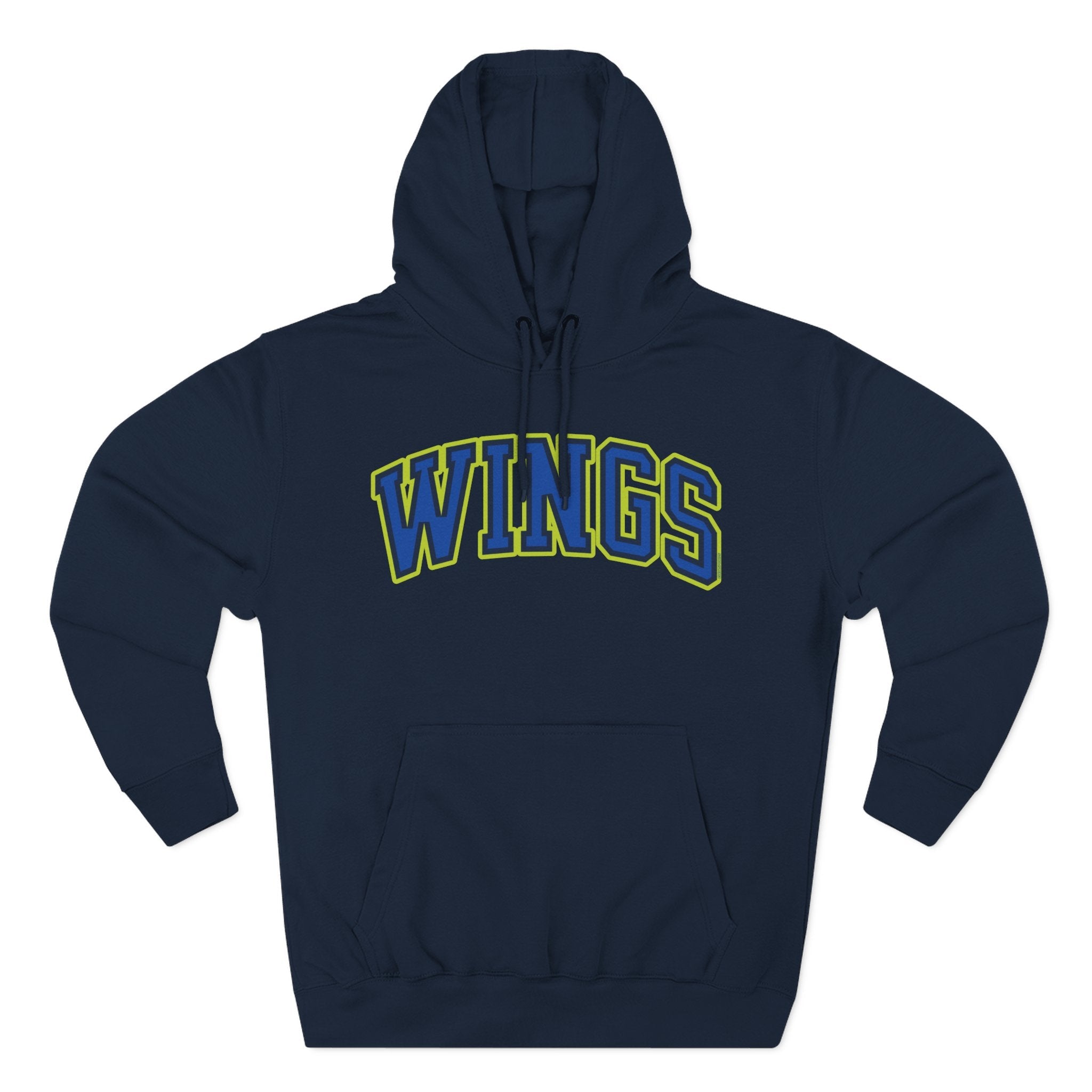 Wings Arch Premium Basketball Hoodie | Chix Sports