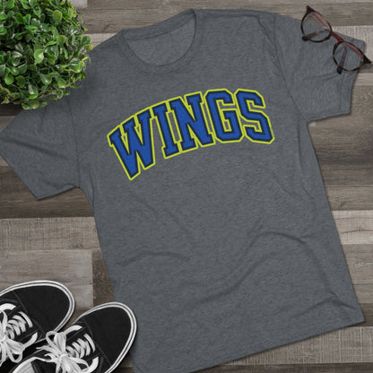 Wings Basketball Tri - Blend Shirt | Chix Sports