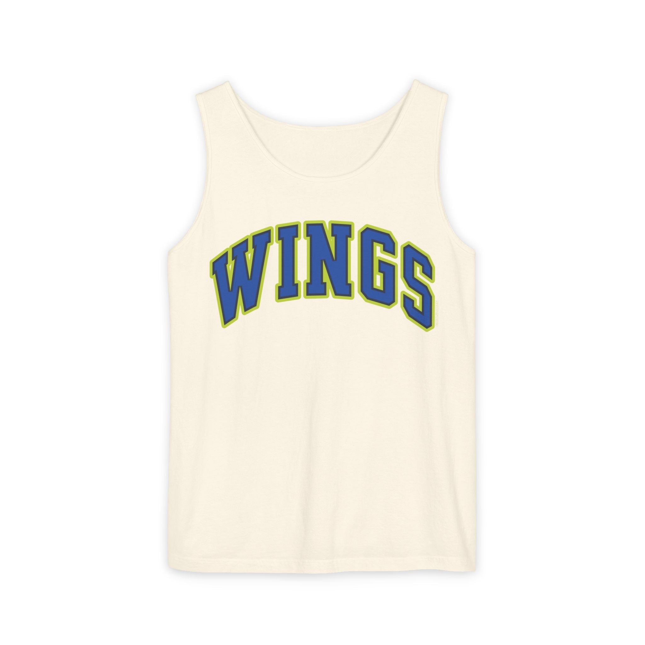 Wings Basketball Unisex Premium Tank Top | Chix Sports