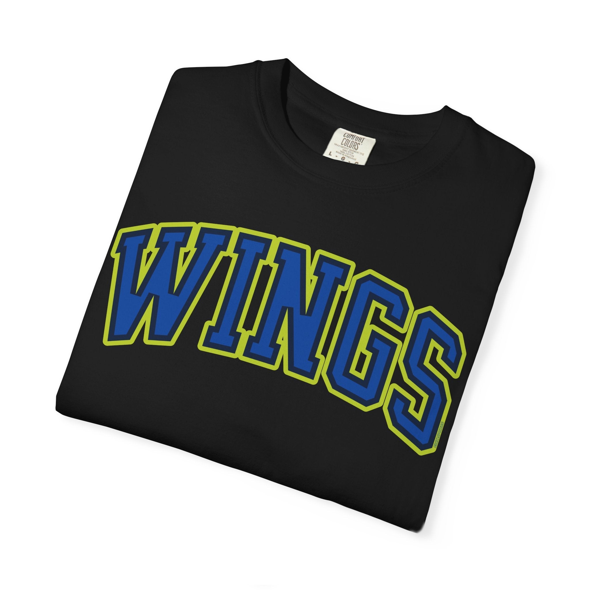 Wings Varsity Arch Premium Shirt | Chix Sports