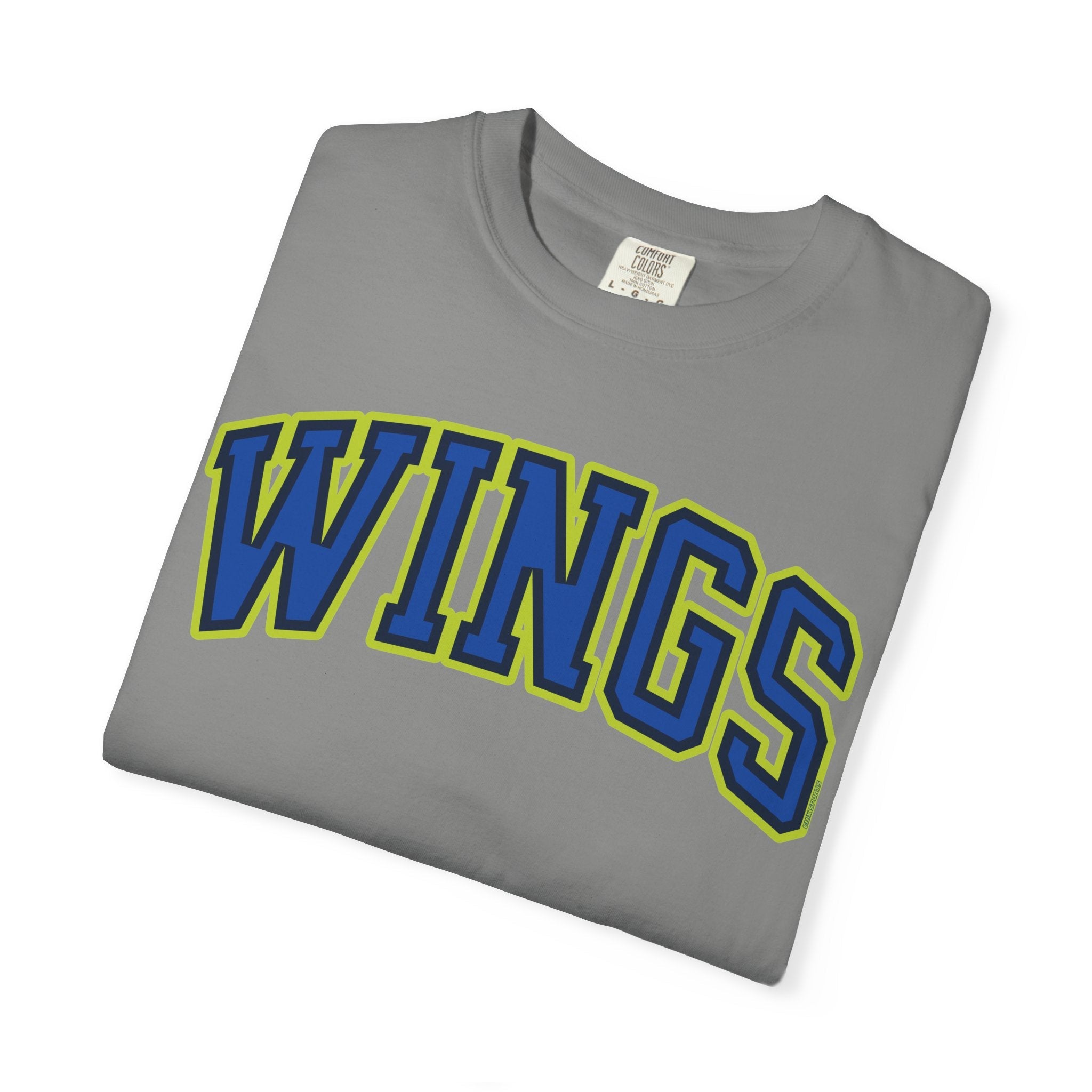 Wings Varsity Arch Premium Shirt | Chix Sports