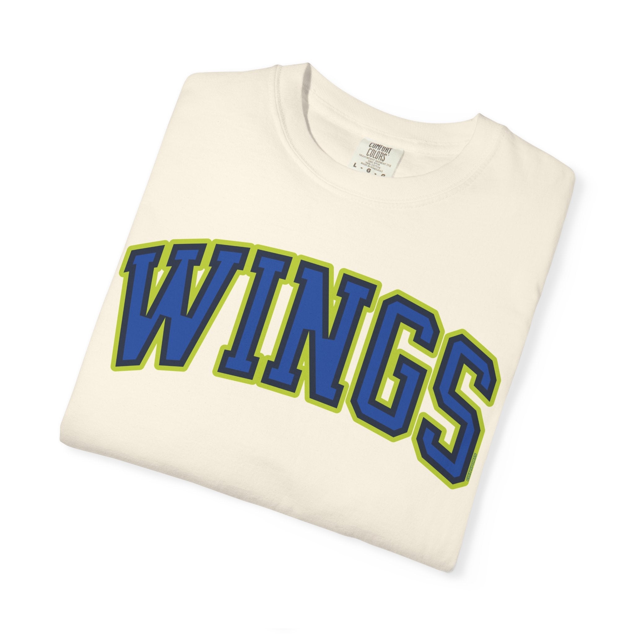 Wings Varsity Arch Premium Shirt | Chix Sports