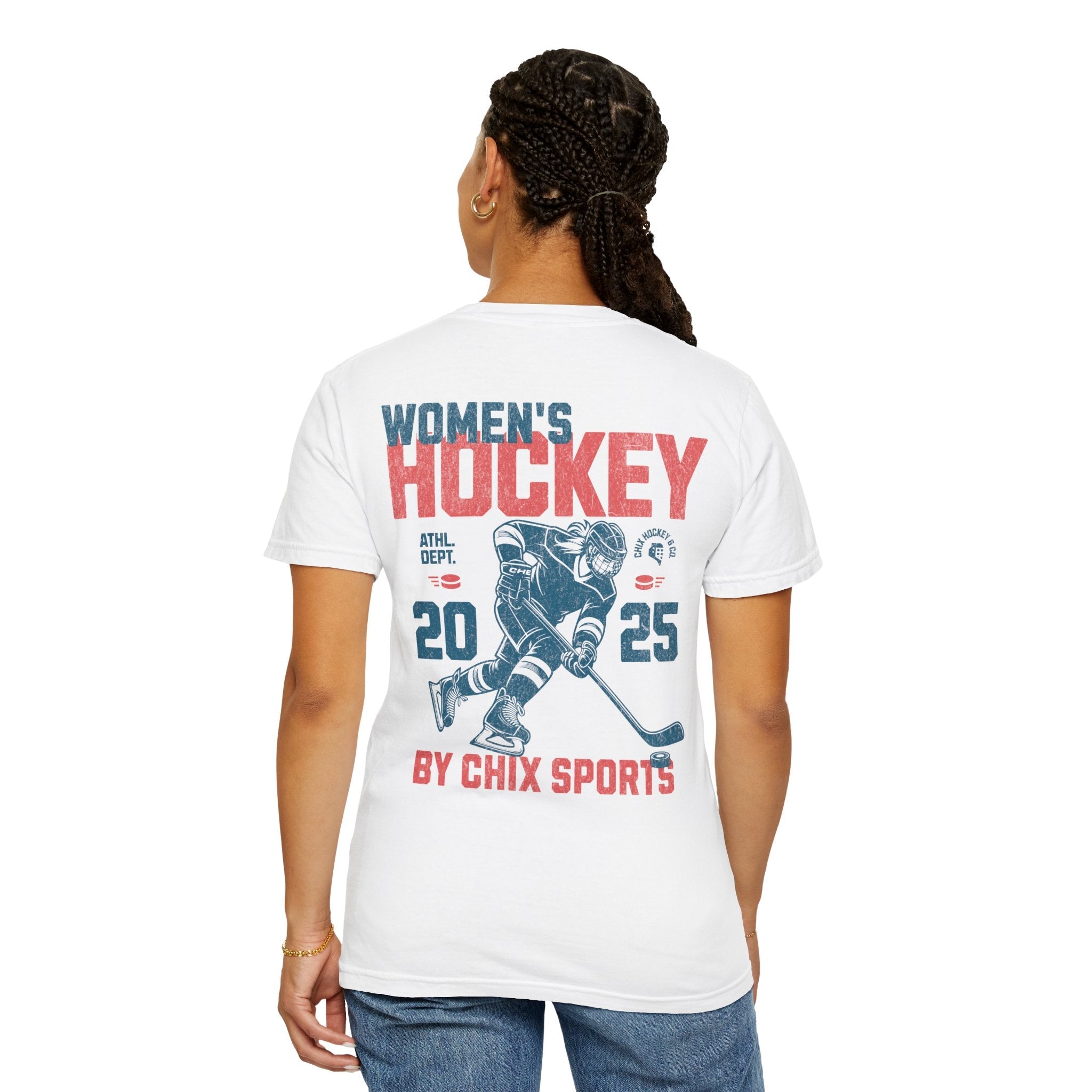 Women's Hockey Shirt Vintage Style Two - Sided | Chix Sports
