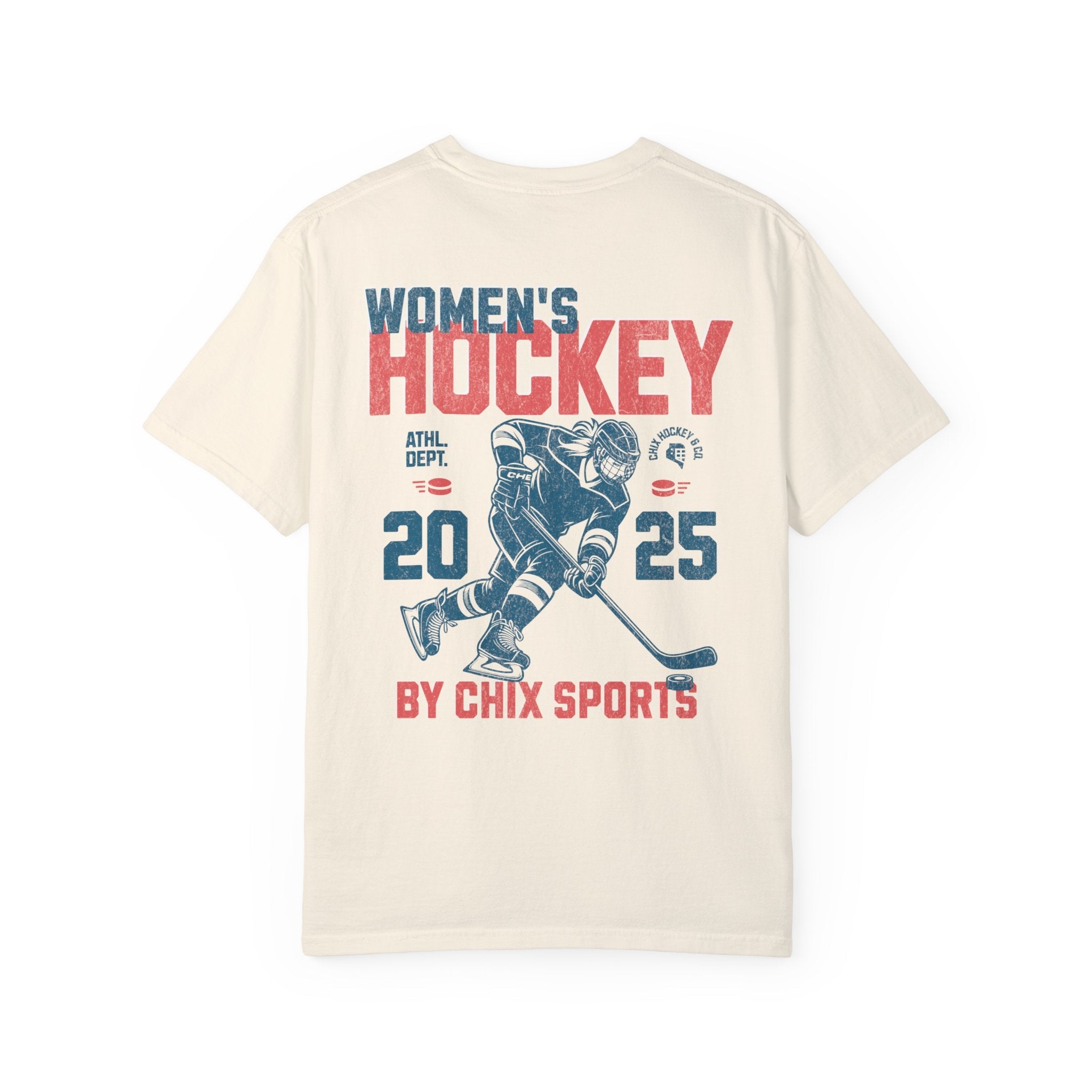 Women's Hockey Shirt Vintage Style Two - Sided | Chix Sports