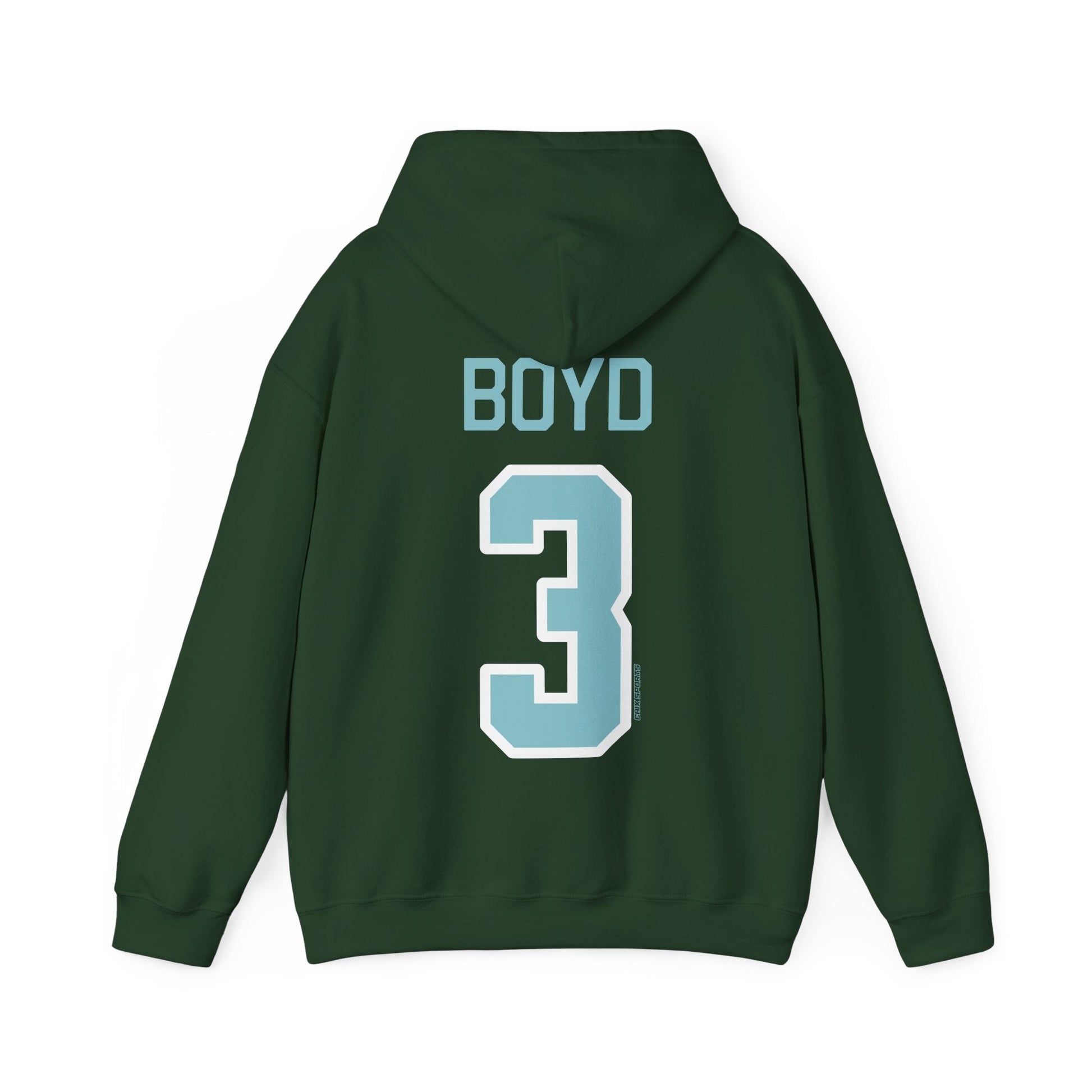 Zoe Boyd Fleet Unisex Hoodie - No Sleeve Print | Chix Sports