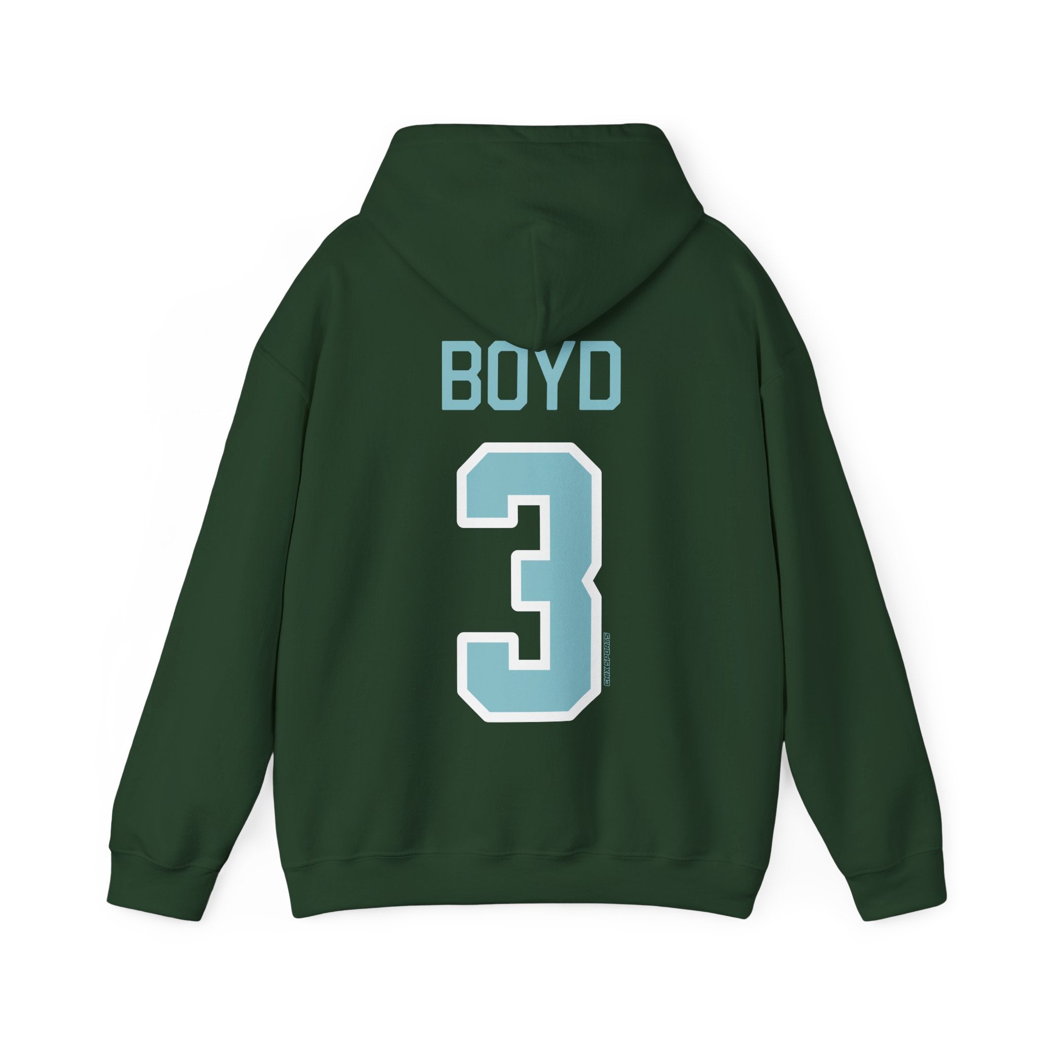 Zoe Boyd Fleet Unisex Hoodie - No Sleeve Print | Chix Sports