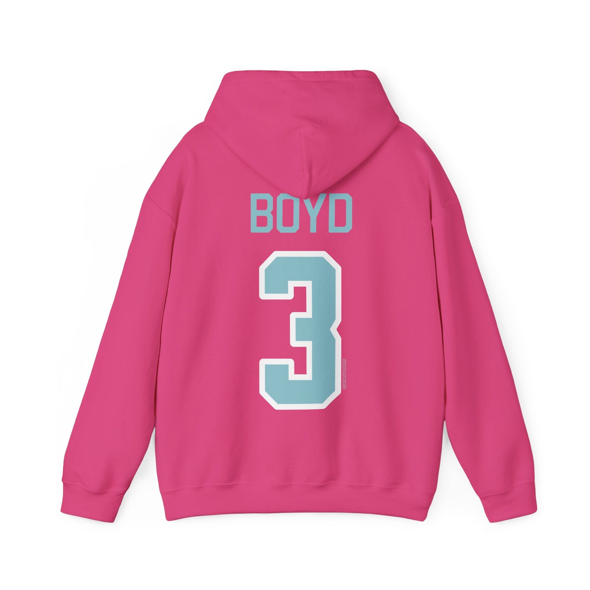 Zoe Boyd Fleet Unisex Hoodie - No Sleeve Print | Chix Sports