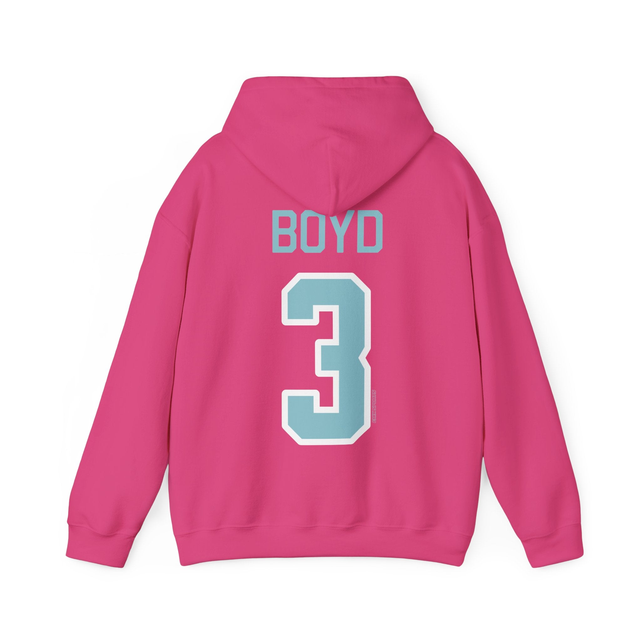 Zoe Boyd Fleet Unisex Hoodie - No Sleeve Print | Chix Sports