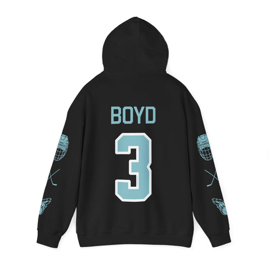 Zoe Boyd Heavy Fleet Unisex Hoodie | Chix Sports