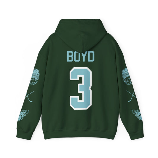 Zoe Boyd Heavy Fleet Unisex Hoodie | Chix Sports