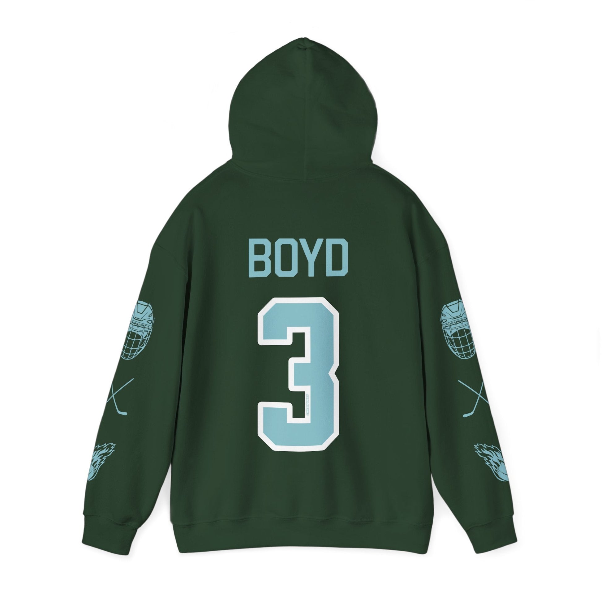 Zoe Boyd Heavy Fleet Unisex Hoodie | Chix Sports