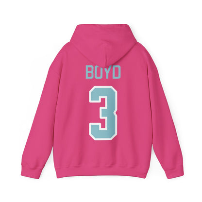 Zoe Boyd Heavy Fleet Unisex Hoodie - No Sleeve Print | Chix Sports