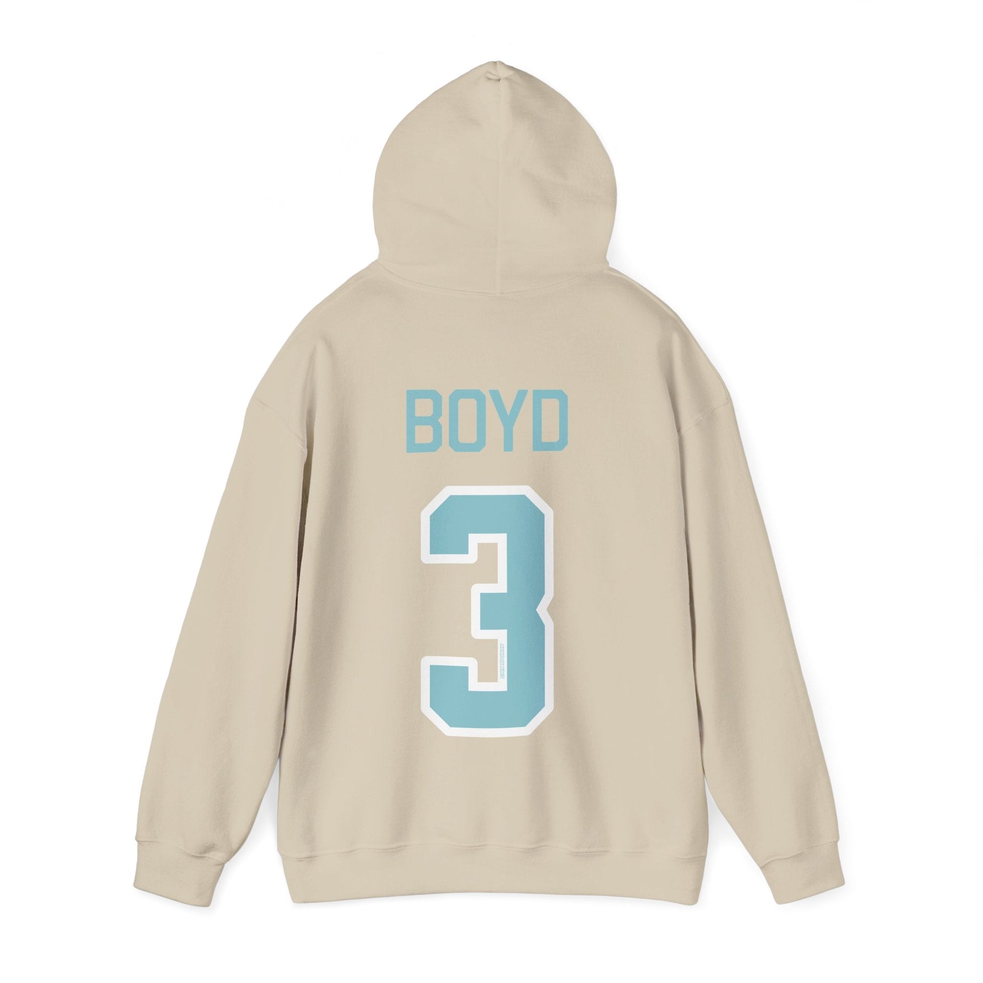 Zoe Boyd Heavy Fleet Unisex Hoodie - No Sleeve Print | Chix Sports
