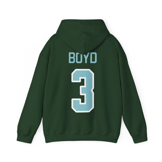 Zoe Boyd Heavy Fleet Unisex Hoodie - No Sleeve Print | Chix Sports