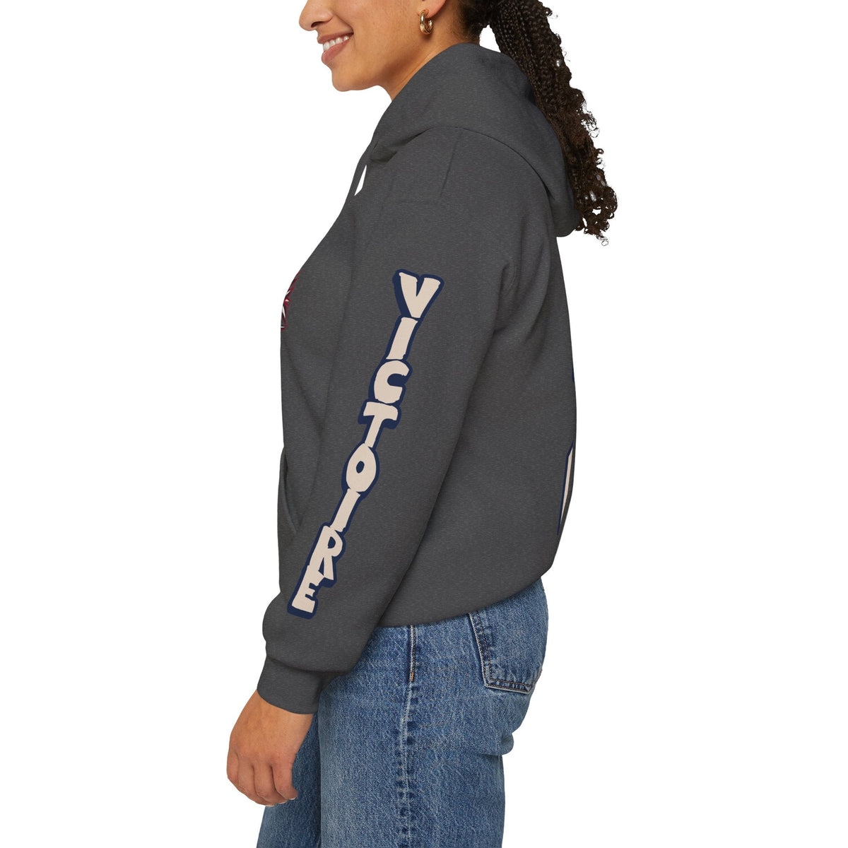 Zoe Uens Victoire Unisex City Hoodie in Sport Grey | Chix Sports
