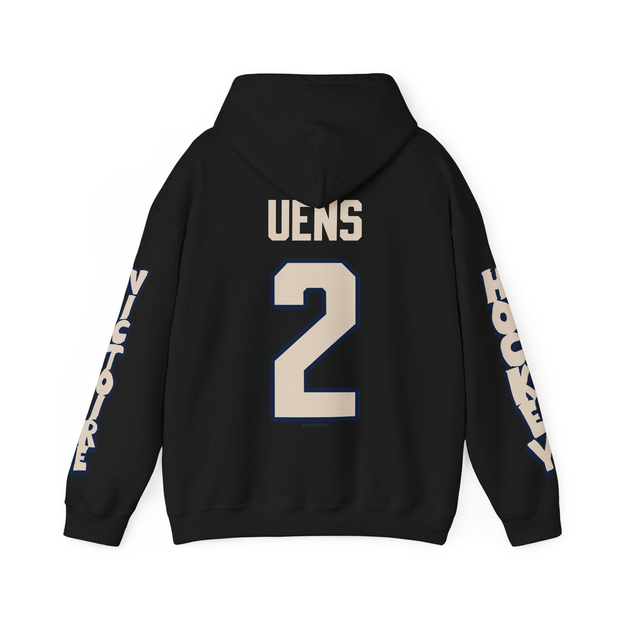 Zoe Uens Victoire Unisex City Hoodie in Black | Chix Sports